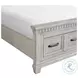 Windom Antique White Queen Storage Platform Bed