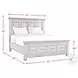 Windom Smoky Walnut King Storage Platform Bed