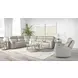 Calgary Stone Leather 6 Piece Modular Power Reclining Sectional