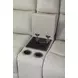 Calgary Stone Leather 7 Piece Modular Power Reclining Sectional