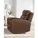 Calgary Autumn Umber Leather Power Recliner