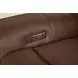 Calgary Autumn Umber Leather 92" Power Reclining Sofa