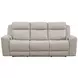 Calgary Stone Leather 92" Power Reclining Sofa