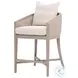 McGuire LiveSmart Gellar Linen Counter Height Stool