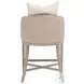 McGuire LiveSmart Gellar Linen Counter Height Stool