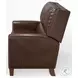 Corwyn Espresso Leather Recliner