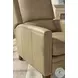 Corwyn Luxe Latte Leather Recliner