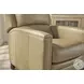 Corwyn Luxe Latte Leather Recliner