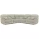 Dalton Lucky Fawn Performance Fabric 7 Piece Modular Power Reclining Sectional