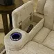 Dalton Lucky Fawn Performance Fabric 7 Piece Modular Power Reclining Sectional