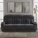 Dalton Lucky Charcoal 89" Power Reclining Sofa