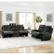 Dalton Lucky Charcoal 89" Power Reclining Sofa