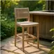 Corde Beige Bar Stool