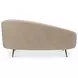 Abigail Light Brown 66" Chaise