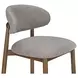 Ellie Gray Performance Fabric Upholstered Dining Chair