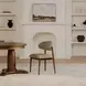 Ellie Gray Performance Fabric Upholstered Dining Chair