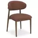 Ellie Rust Performance Fabric Upholstered Dining Chair