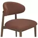 Ellie Rust Performance Fabric Upholstered Dining Chair