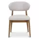 Ellie Oatmeal Performance Fabric Upholstered Dining Chair