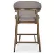 Ellie Gray Performance Fabric Upholstered Counter Height Stool