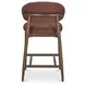 Ellie Rust Performance Fabric Upholstered Counter Height Stool