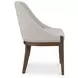 Edward Heather Beige Performance Fabric Upholstered Dining Chair