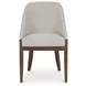 Edward Heather Beige Performance Fabric Upholstered Dining Chair