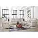 Westville Steamboat Quartz Leather Zero Gravity Power Reclining with USB Charging Living Room Set