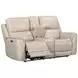 Easton Steamboat Quartz Leather 76" Zero Gravity Power Reclining Loveseat with USB Charging