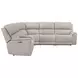 Easton Steamboat Quartz Leather Power Reclining Sectional with USB Charging