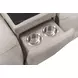 Easton Steamboat Quartz Leather Power Reclining Sectional with USB Charging