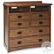 Oak Park Mission 5 Drawer 44" Media Chest