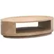 Westvale Chateau Brown Oval Occassional Table Set