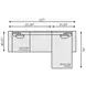 Nest Brown Leather Modular Sectional with Chaise and Pillows