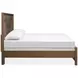 Callisto Bourbon Brown California King Panel Bed