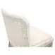 Woven Outdoor Shell Performance Fabric Upholstered Mesh Counter Height Stool