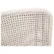 Woven Outdoor Shell Performance Fabric Upholstered Mesh Dining Chair Set of 2