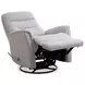 Gemini Bloke Cotton Swivel Glider Recliner