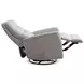 Gemini Bloke Cotton Swivel Glider Recliner