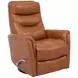 Gemini Butterscotch Manual Swivel Glider Recliner