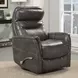 Gemini Flint Performance Fabric Swivel Glider Recliner