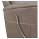 Gemini Linen Performance Fabric Swivel Glider Recliner