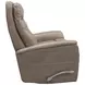 Gemini Linen Performance Fabric Swivel Glider Recliner