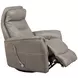 Gemini Linen Performance Fabric Swivel Glider Recliner