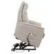 Gemini Softy Ivory Lift Power Recliner with Articulating Headrest