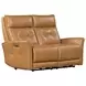 Gershwin Lucca Butterscotch 62" Power Reclining Loveseat with Zero Gravity