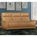 Gershwin Lucca Butterscotch 87" Power Reclining Sofa with Zero Gravity