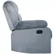 Willow Gray 75" Console Loveseat with Dual Recliner