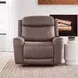 Callahan Sydney Brunette Lay Flat Power Lift Recliner with Heat and Massage