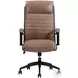 Dunwell Smooth Latte Leather Desk Chair